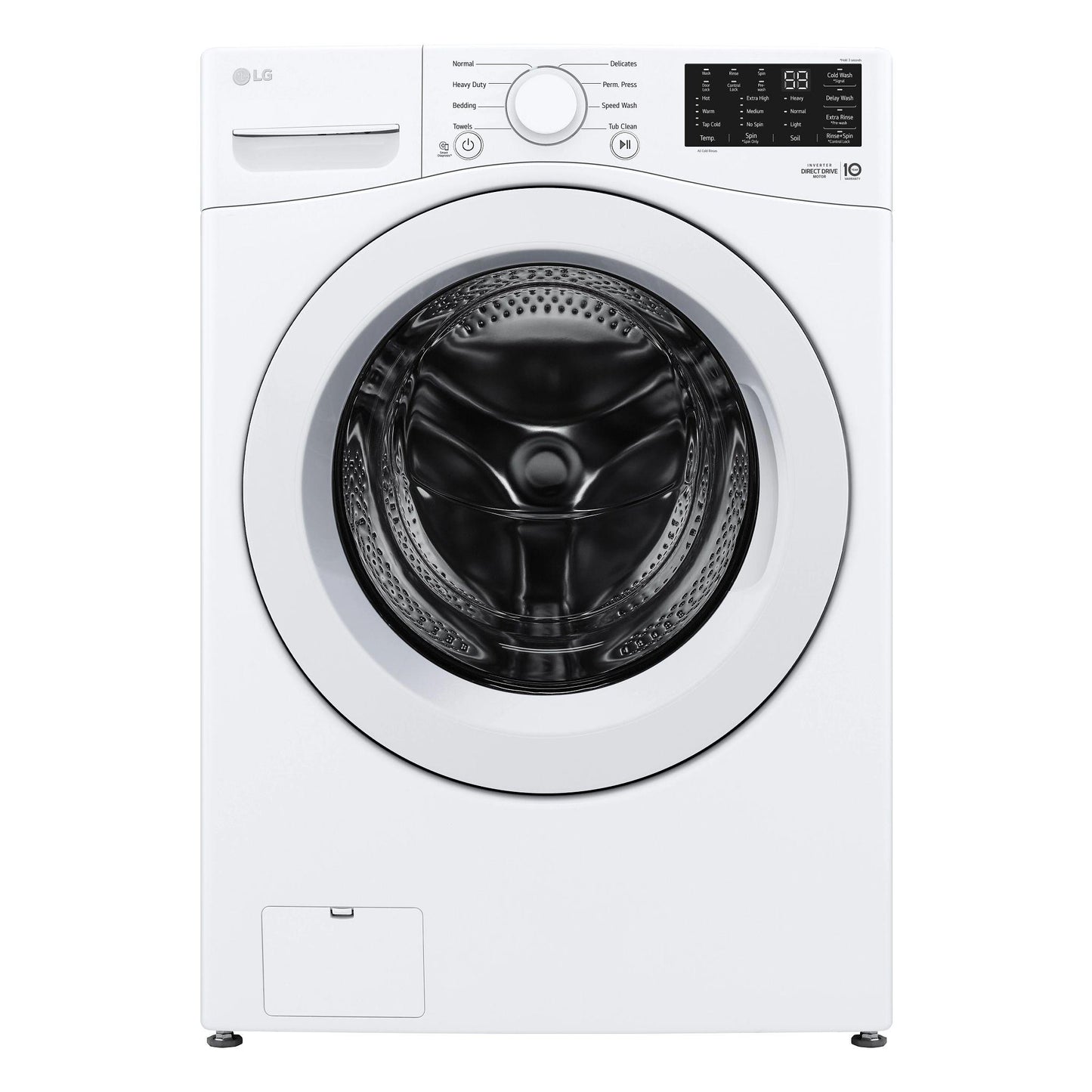 LG WM3470CW LG 5.0 Cu. Ft. MEGA Capacity Front Load Washer