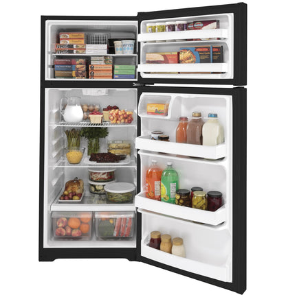 GE APPLIANCES GTS18DTNRBB Ge 17.5 Cu. Ft. Top-freezer Refrigerator