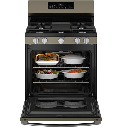 GE APPLIANCES GGF600AVES Ge 30"" Free-standing Gas Convection Range With No Preheat Air FR...