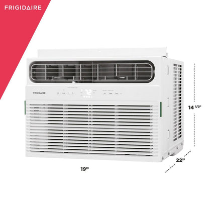 FRIGIDAIRE FHWH084WB1 Frigidaire 8,000 BTU Window Room Air Conditioner With Supplemental ...