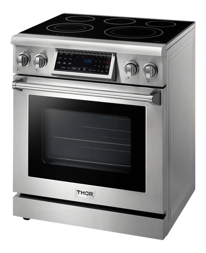 THOR KITCHEN TRE3001 Thor Kitchen 30 Inch Tilt Panel Professional Electric Range
