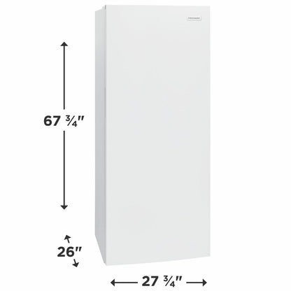 FRIGIDAIRE FFFU13F2VW Frigidaire 13 Cu. Ft Upright Freezer