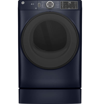 GE APPLIANCES GFD55GSPRRS Ge 7.8 Cu. Ft. Capacity Smart Front Load Gas Dryer With SANITIZE...