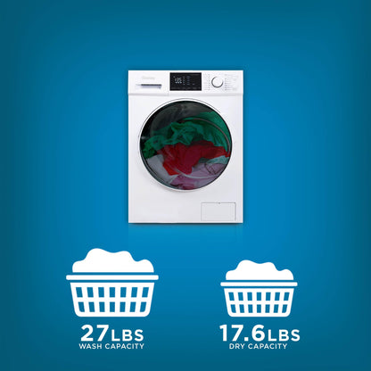 DANBY DWM120WDB3 Danby 2.7 Cu. Ft. All-in-one Ventless Washer Dryer Combo