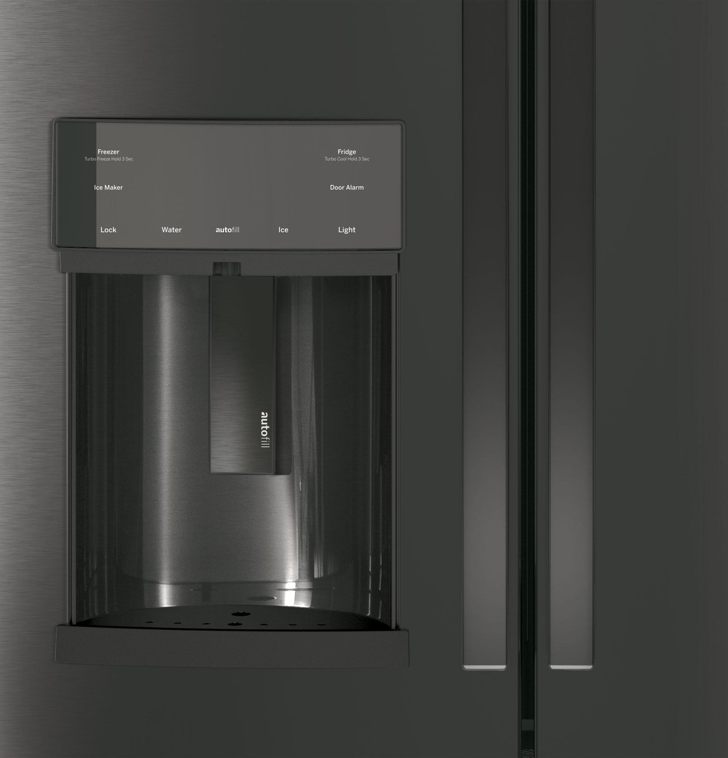 GE APPLIANCES PYE22KBLTS GE Profile Series Energy Star 22.2 Cu. Ft. Counter-depth FRENCH-...