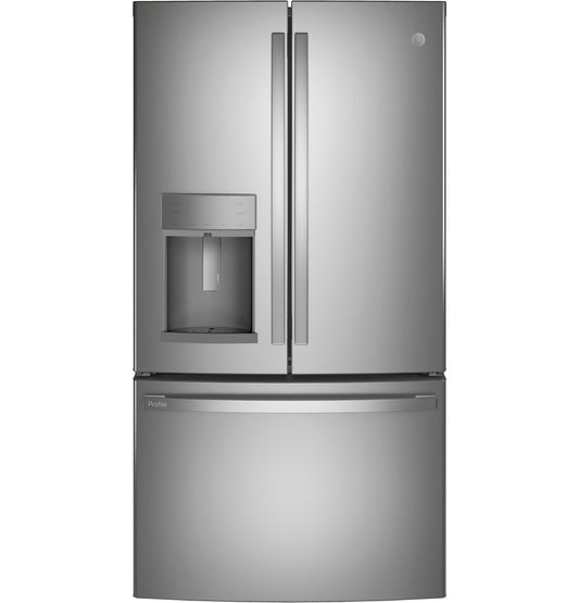 GE APPLIANCES PYE22KYNFS GE Profile Series Energy Star 22.1 Cu. Ft. Counter-depth FRE...
