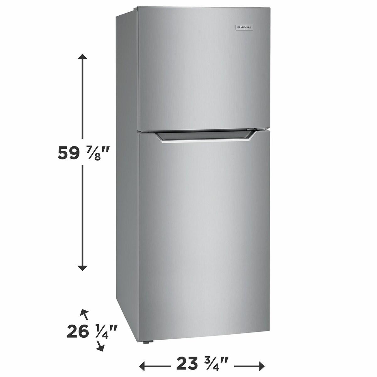 FRIGIDAIRE FFET1022UV 10.1 Cu. Ft. Top Freezer Apartment-size Refrigerator
