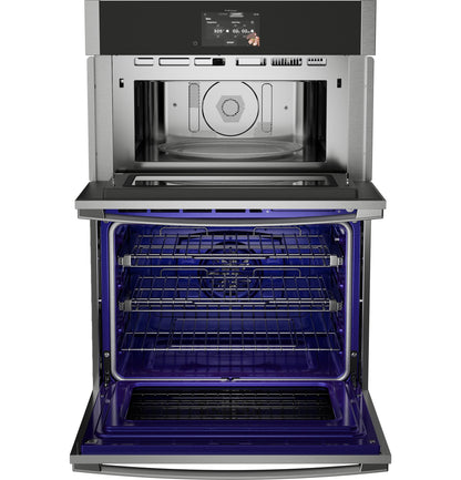 GE APPLIANCES PT9900SWSS GE Profile 30 In. Combination Double Wall Oven With Convection, ...