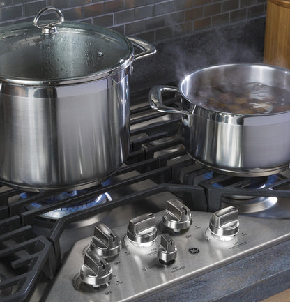 GE APPLIANCES PGP9030SLSS GE Profile Series 30"" Built-in Gas Cooktop