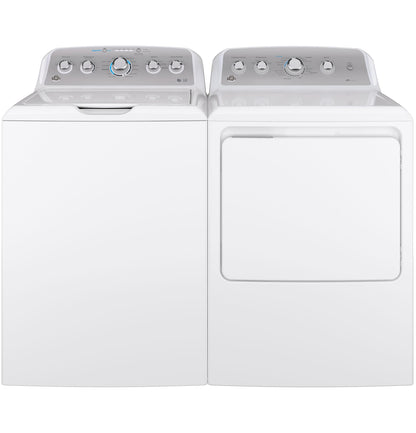 GE APPLIANCES GTD45EASJWS Ge 7.2 Cu. Ft. Capacity Aluminized Alloy Drum Electric Dryer WIT...