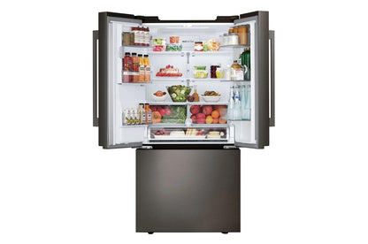 LG LF25H6330D 25 CU.FT. 3-door French Door Refrigerator With New Hybrid Handle DE...