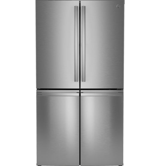 GE APPLIANCES PHD23BYWFS GE Profile Energy Star 22.9 Cu. Ft. Counter-depth Quad-door ...