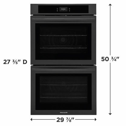 FRIGIDAIRE FCWD3027AB Frigidaire 30'' Double Electric Wall Oven With Fan Convection