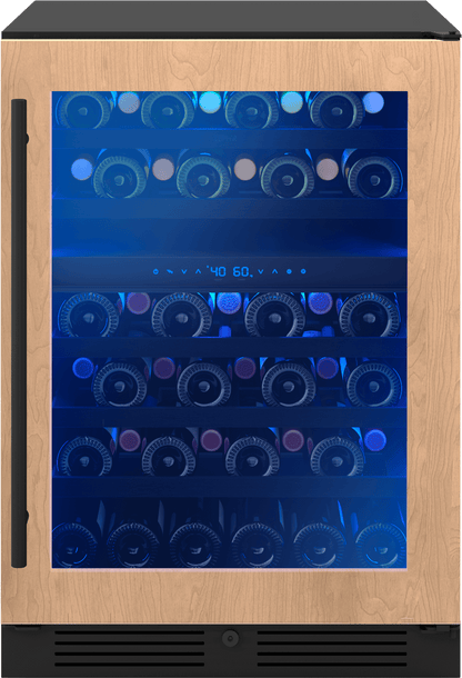 ZEPHYR PRW24C02CPG Zephyr 24"" Panel Ready Dual Zone Wine Cooler