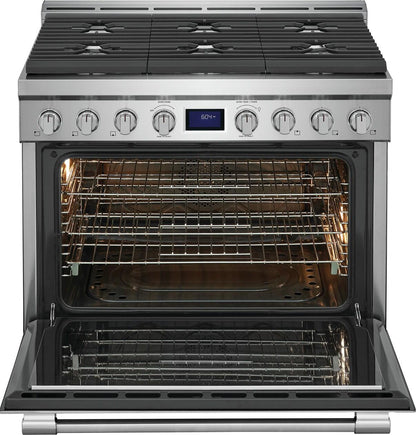 FRIGIDAIRE PCFG3670AF Frigidaire Professional 36"" Front Control Freestanding Gas Range