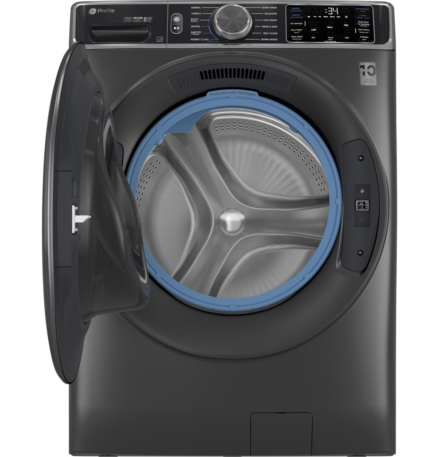 GE APPLIANCES PFW955SPWDS GE Profile 5.5 Cu. Ft. Capacity Smart Front Load Energy STAR...