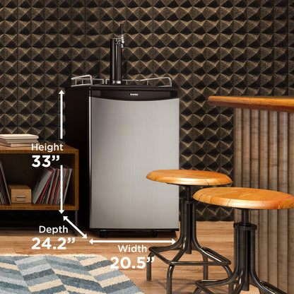 DANBY DKC054A1BSLDB Danby 5.4 Cu. Ft. Kegerator