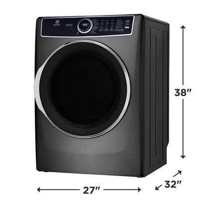 ELECTROLUX ELFE7637AT Electrolux Electric 8.0 Cu. Ft. Front Load Dryer