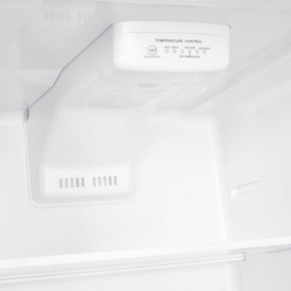 DANBY WFF176SL Woods 18.0 Cu. Ft. Top Mount Frost-free Fridge In Stainless Steel Look