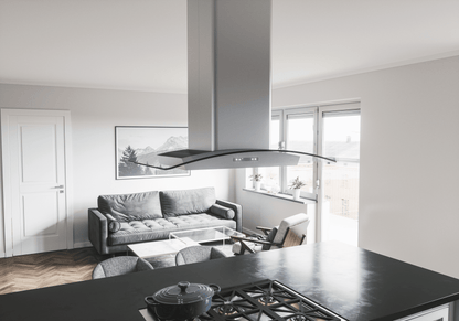 ZEPHYR ZMLM90CG Zephyr 36"" Milano Island