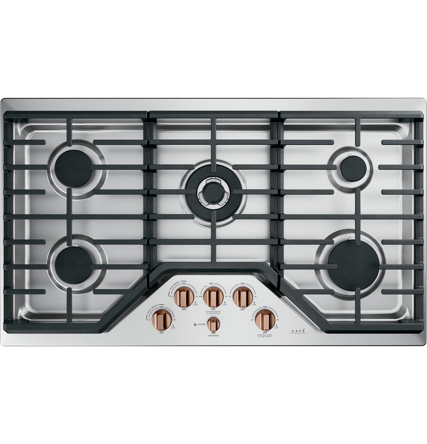 CAFE CGP95362MS1 Cafe Cafe 36"" Built-in Gas Cooktop