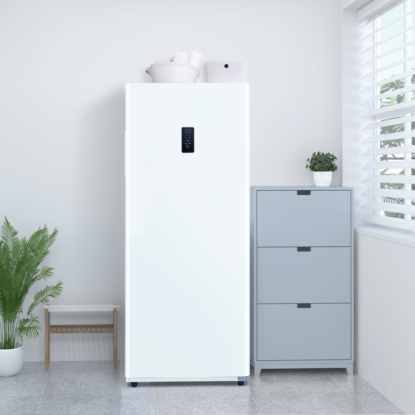 DANBY DUF140A1WDB Danby 14.0 Cu. Ft .FROST Free Convertible Upright Freezer