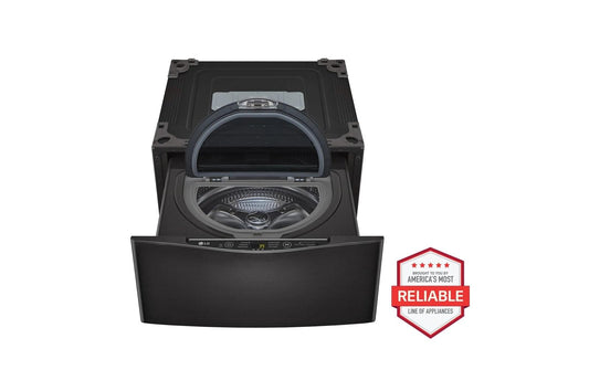 LG WD200CB 1.0 Cu. Ft. LG Sidekick Pedestal Washer, LG Twinwash COMPAT...
