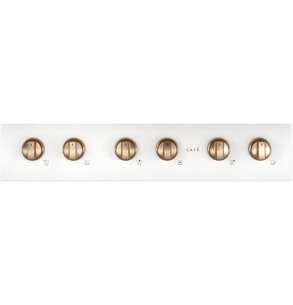 CAFE CGU366P4TW2 Cafe 36"" Commercial-style Gas Rangetop With 6 Burners (NATURA...
