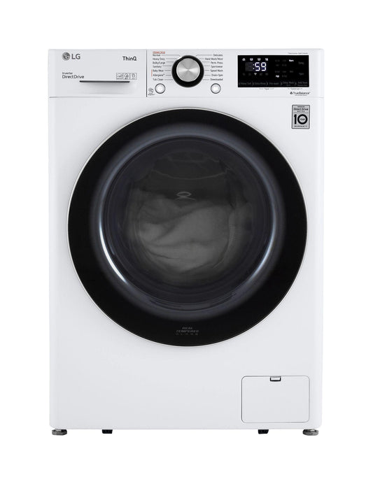 LG WM1455HWA 2.4 CU.FT. Smart Wi-fi Enabled Compact Front Load Washer With BUILT...