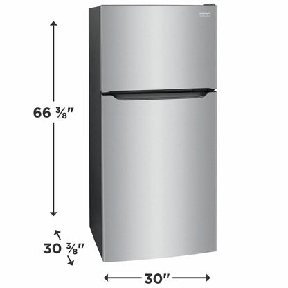 FRIGIDAIRE FFTR1835VS Frigidaire 18.3 Cu. Ft. Top Freezer Refrigerator