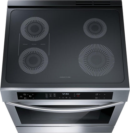 FRIGIDAIRE FCFI3083AS Frigidaire 30"" Front Control Induction Range With Convection Bake