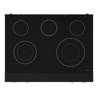 THOR KITCHEN RSE36BSS 36 Inch Professional Electric Range With Tilt Panel Touch Control I...