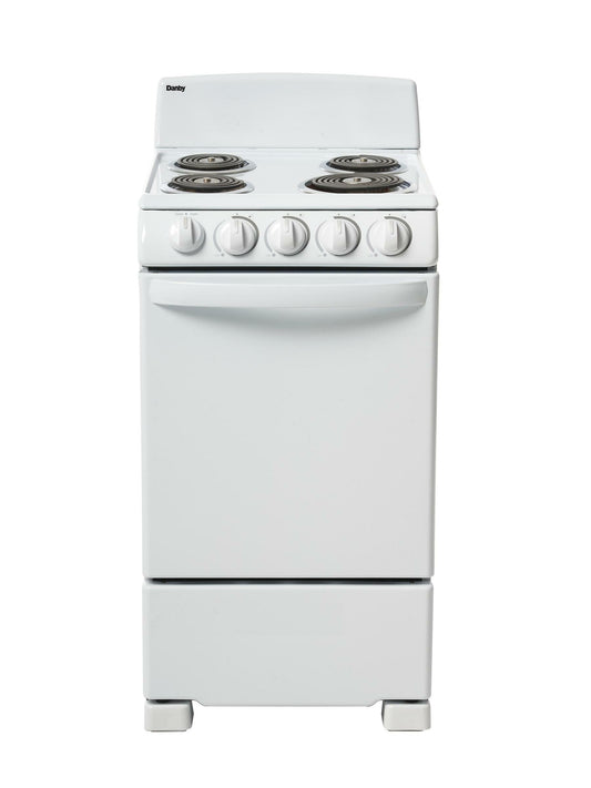 DANBY DER203W Danby 20"" Wide Electric Range In White