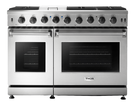 THOR KITCHEN LRG4807ULP Thor Kitchen 48 Inch Gas Range In Stainless Steel - Liquid Propane