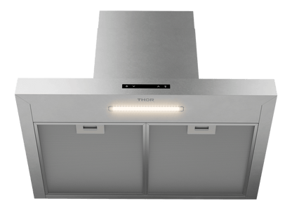 THOR KITCHEN ARH30T Thor Kitchen 30 Inch Contemporary Wall Mount T-shape Range Hood