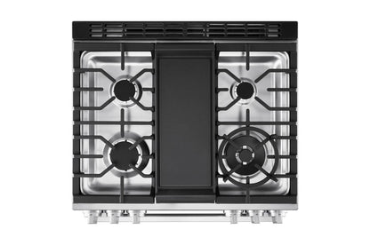 LG LSGL6337X 6.3 Cu Ft. Smart Gas Slide-in Range With Instaview, Probake CONV...