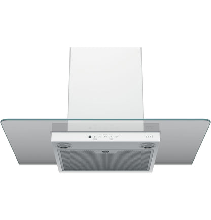CAFE CVW73014MWM Cafe Cafe 30"" Wall-mount Glass Canopy Chimney Hood