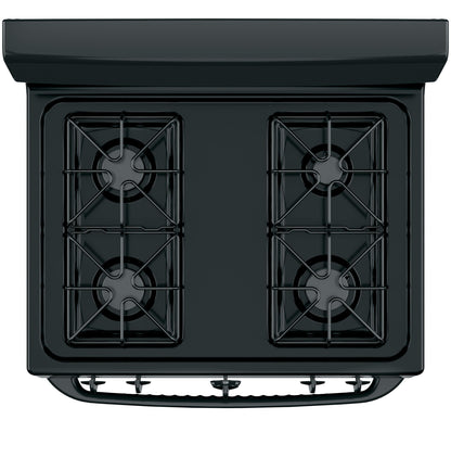 HOTPOINT RGBS300DMBB Hotpoint 30"" Free-standing Gas Range
