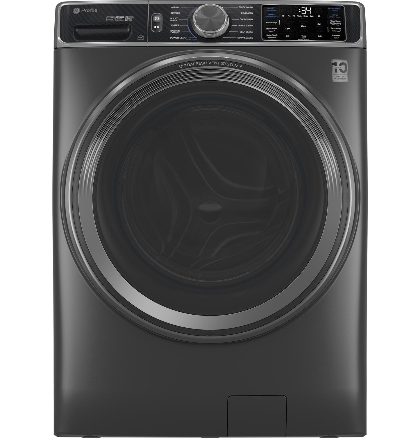GE APPLIANCES PFW955SPWDS GE Profile 5.5 Cu. Ft. Capacity Smart Front Load Energy STAR...
