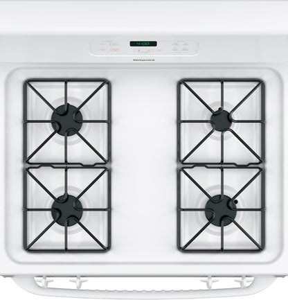 HOTPOINT RGBS400DMWW Hotpoint 30"" Free-standing Standard Clean Gas Range