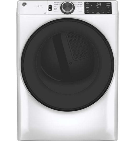 GE APPLIANCES GFD55GSSNWW Ge 7.8 Cu. Ft. Capacity Smart Front Load Gas Dryer
