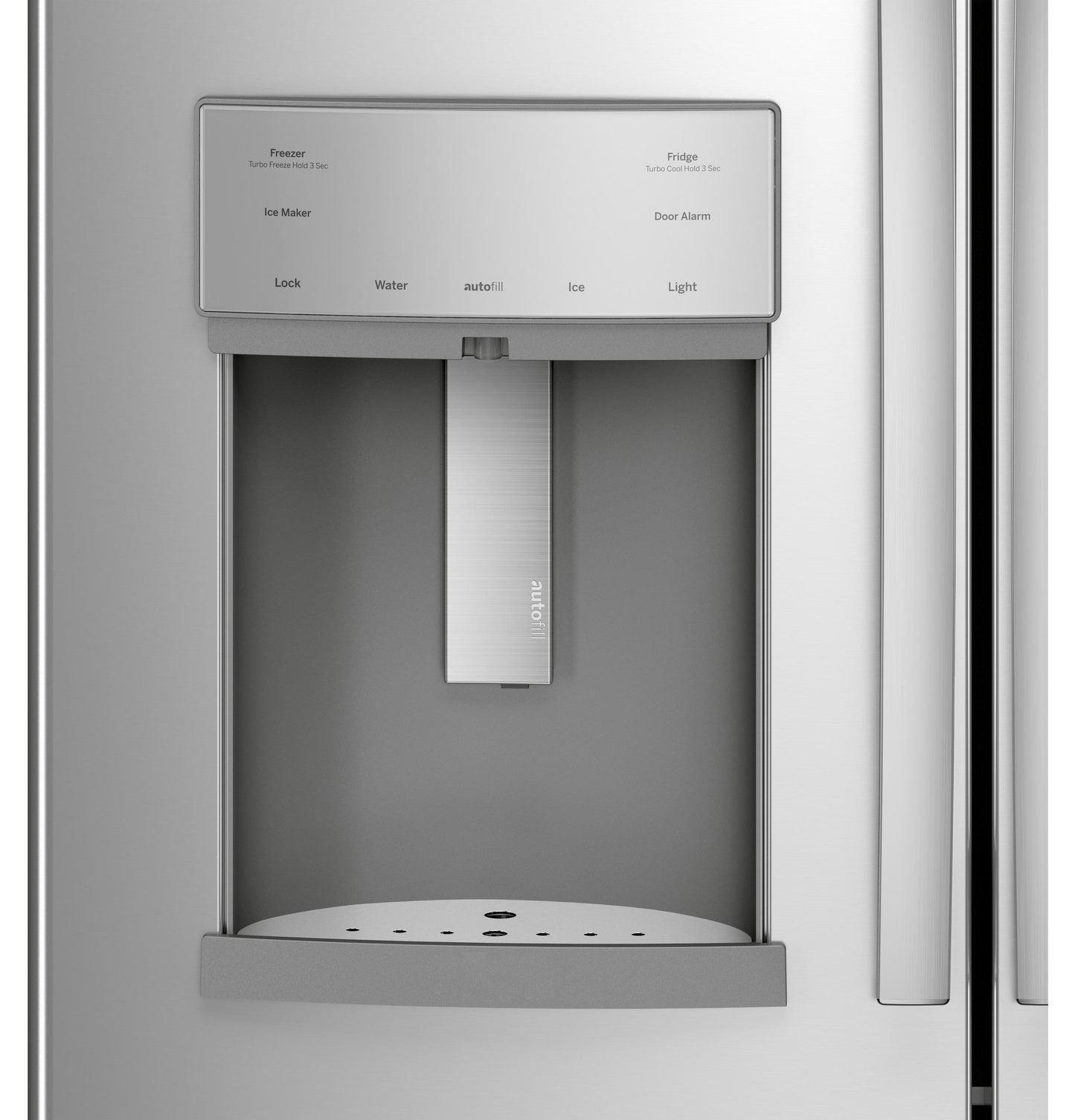GE APPLIANCES PYE22KYNFS GE Profile Series Energy Star 22.1 Cu. Ft. Counter-depth FRE...