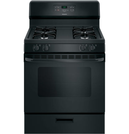 HOTPOINT RGBS400DMBB Hotpoint 30"" Free-standing Standard Clean Gas Range