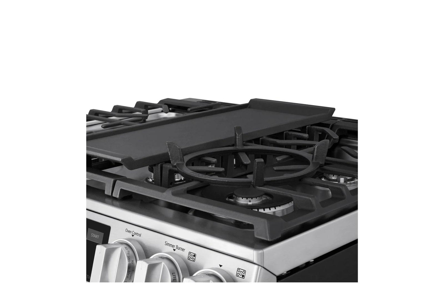 LG LSGL6337X 6.3 Cu Ft. Smart Gas Slide-in Range With Instaview, Probake CONV...