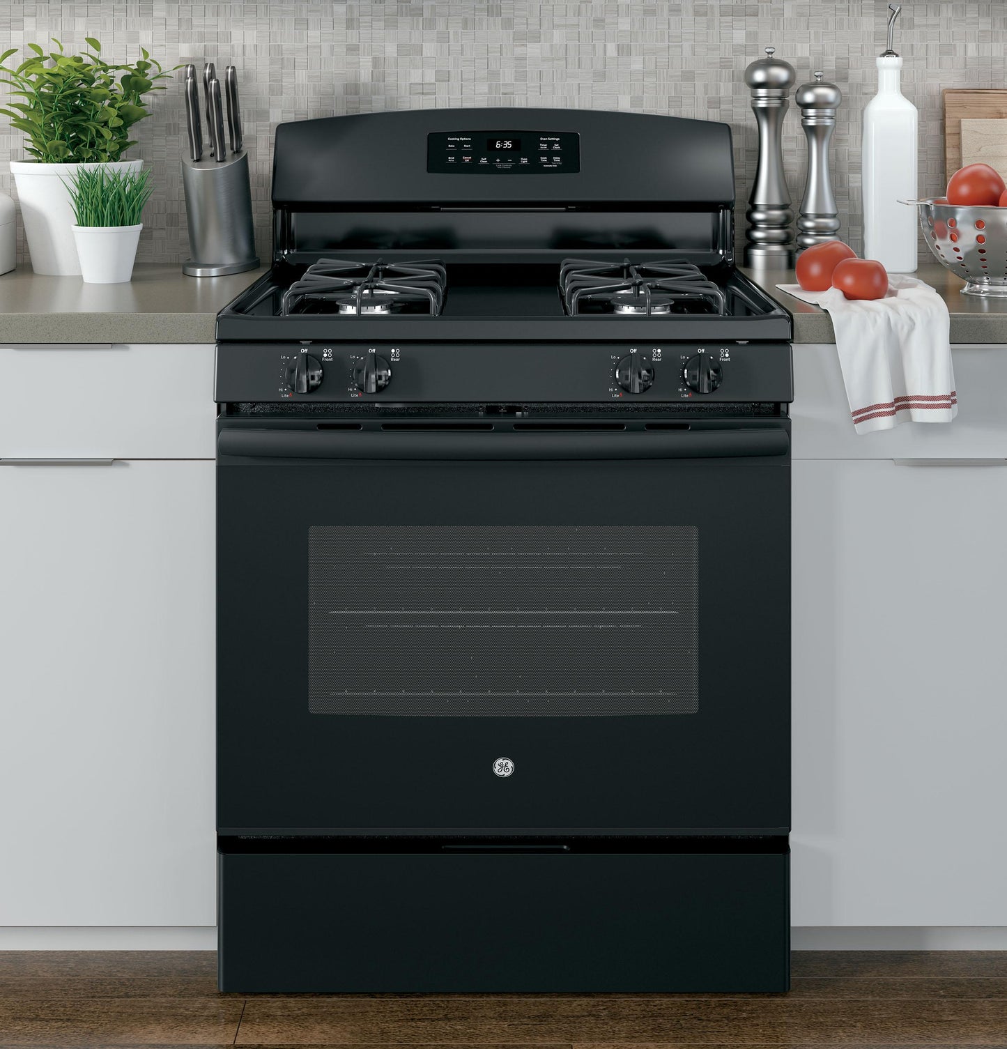 GE APPLIANCES JGB635DEKBB Ge 30"" Free-standing Gas Range