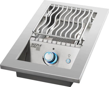 NAPOLEON BBQ BIB10IRNSS Built-in 700 Series Single Infrared Burner With Stainless Steel COV...