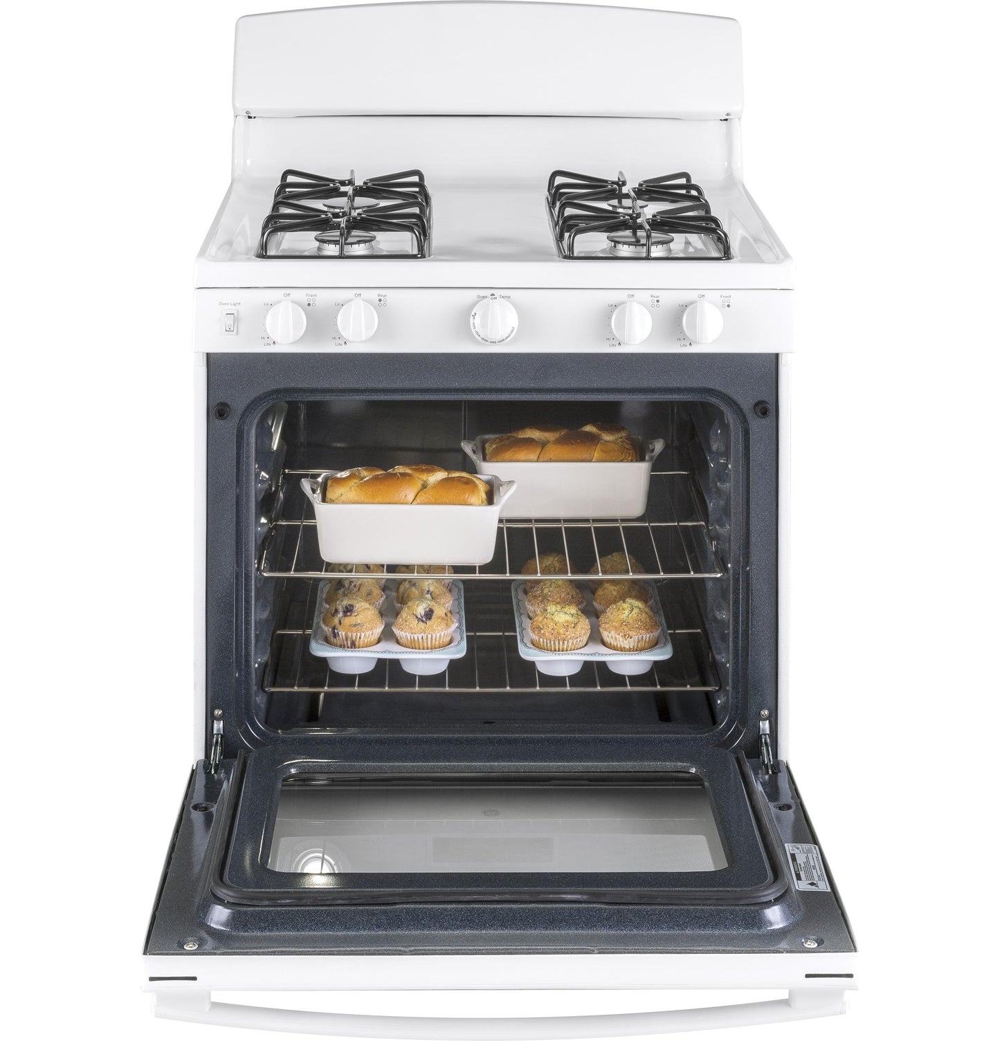 GE APPLIANCES JGBS30DEKWW Ge 30"" Free-standing Gas Range
