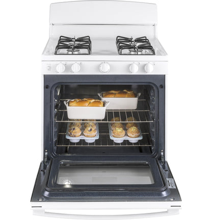 GE APPLIANCES JGBS30DEKWW Ge 30"" Free-standing Gas Range