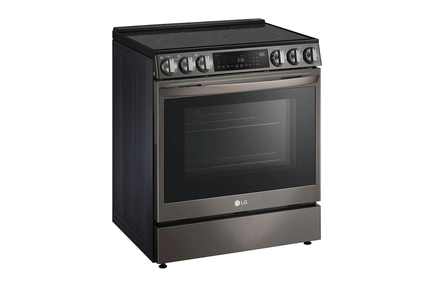 LG LSEL6335DE 6.3 Cu Ft. Smart Wi-fi Enabled Probake Convection Instaview E...