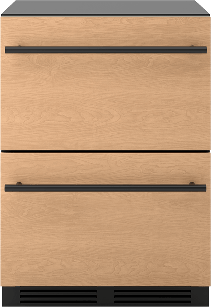 ZEPHYR PRRD24C2AP Zephyr 24"" Panel Ready Dual Zone Refrigerator Drawers